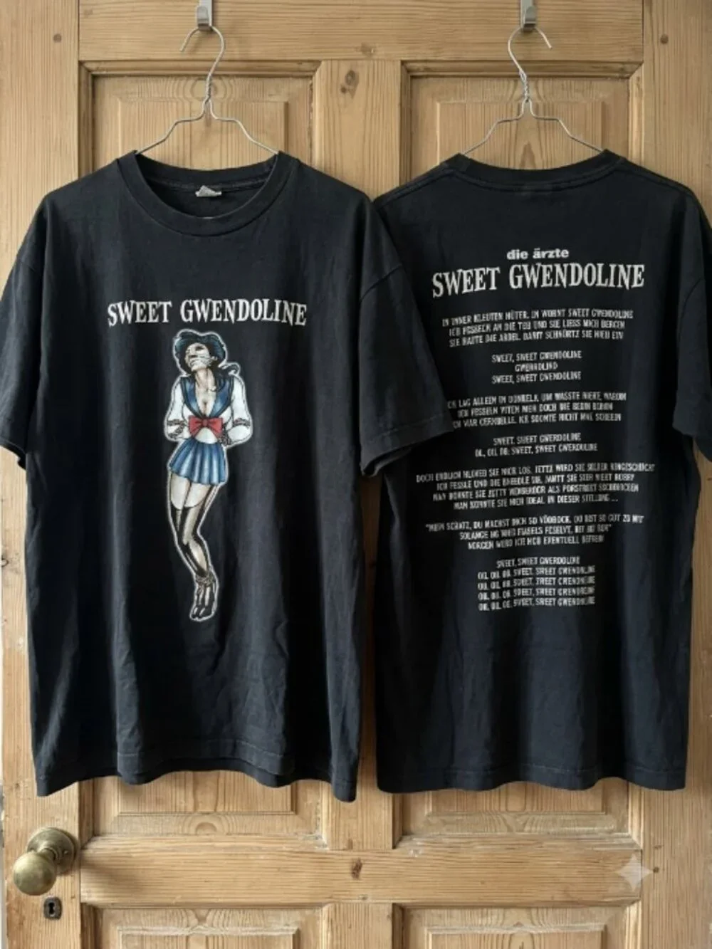 Sweet Gwendoline Die Arzte Tour Band Shirt